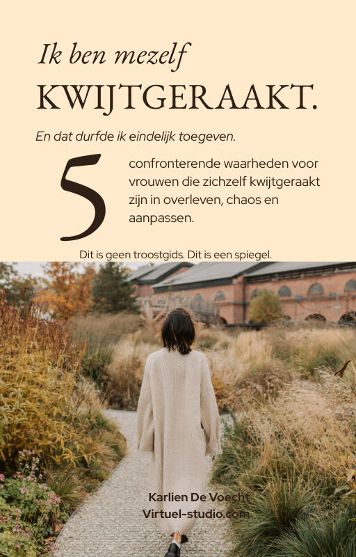 Gratis mini-gids: 5 Schokkende Waarheden waarom slimme vrouwen vast blijven zitten, door Karlien De Voecht van Virtuel Studio Gratis mini-gids: 5 Schokkende Waarheden waarom slimme vrouwen vast blijven zitten, door Karlien De Voecht van Virtuel Studio